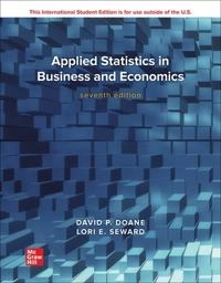 Applied statistics in business and economics; David P. Doane; 2022