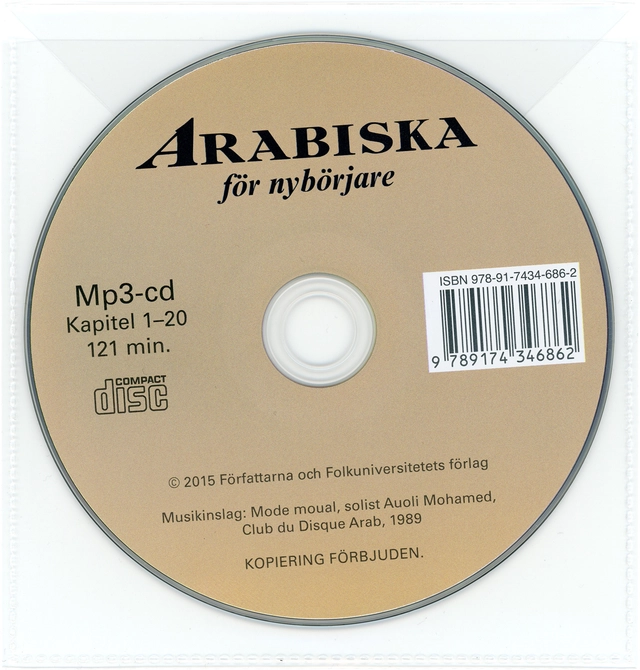 Arabiska för nybörjare cd audio; 2015