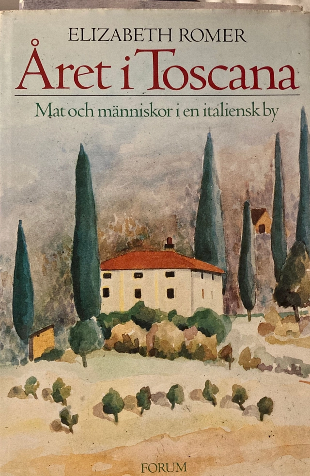 Året i toscana; Elizabeth Romer; 1988