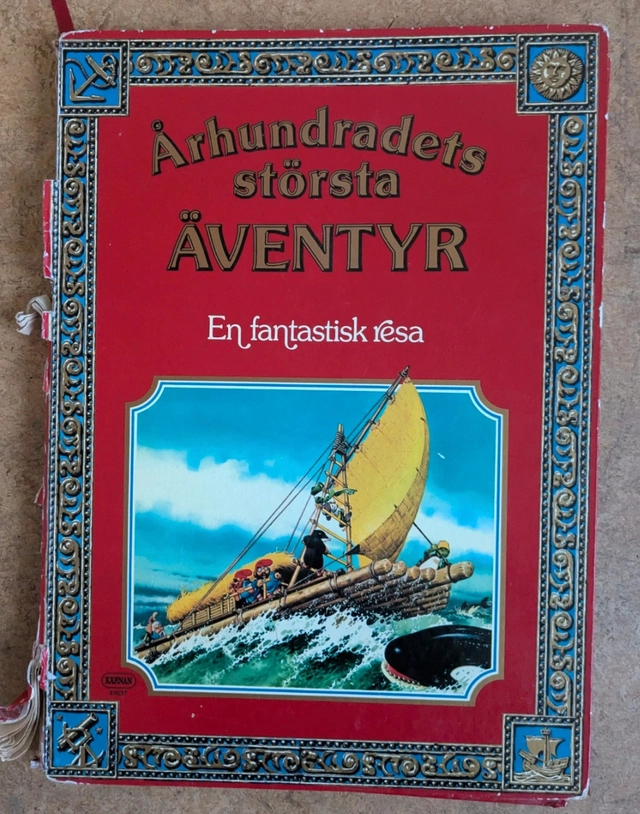 Århundradets största äventyr : en fantastisk resa; Tony Wolf; 1986