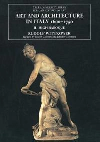 Art and architecture in Italy, 1600-1750; Rudolf. Wittkower; 1999