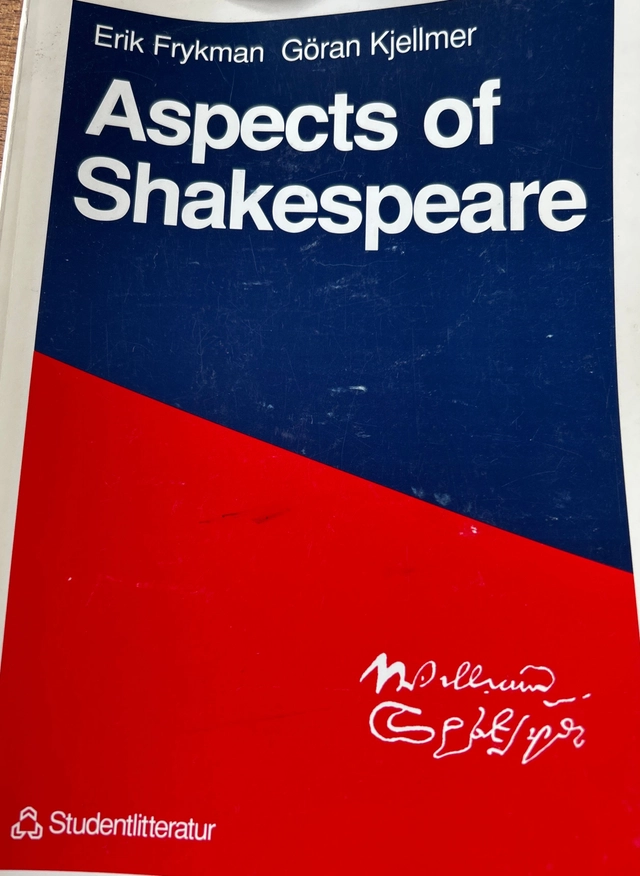 Aspects of Shakespeare; E Frykman, G Kjellmer; 1991