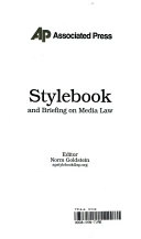 Associated Press Stylebook and Briefing on Media Law