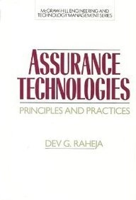 Assurance technologies : principles and practices; Dev Raheja; 1991