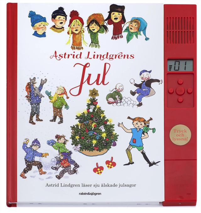 Astrid Lindgrens jul : Astrid Lindgren läser sju älskade julsagor; Astrid Lindgren; 2015