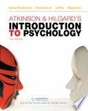 Atkinson & Hilgard's introduction to psychology; Susan Nolen-Hoeksema; 2009