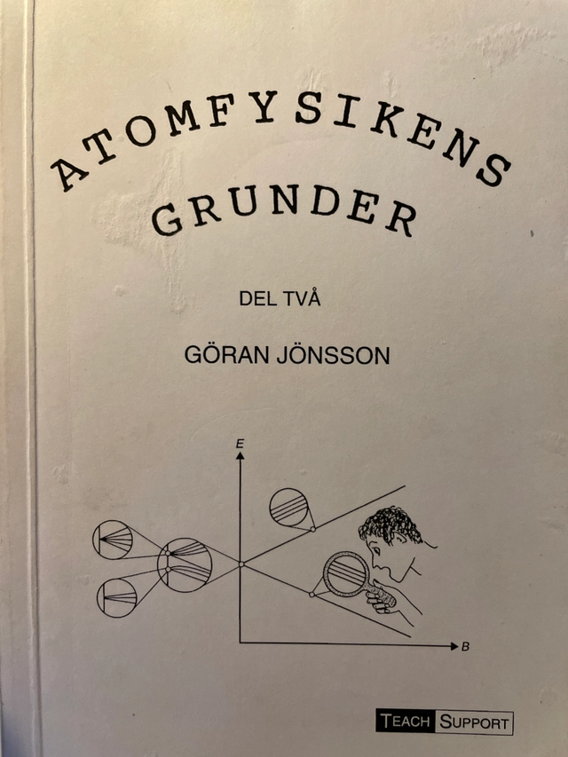 Atomfysikens grunder · D. 2; Göran Jönsson; 1995