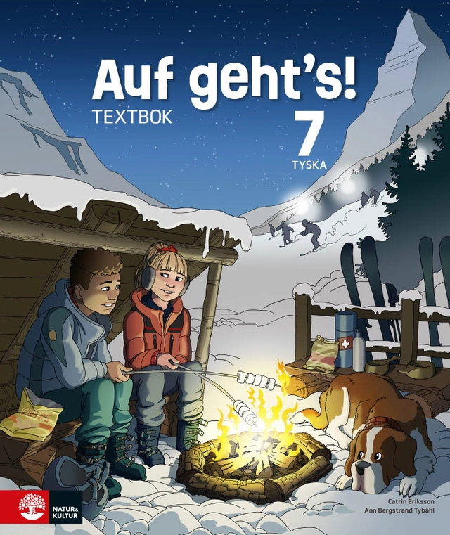 Auf geht's! 7 Textbok; Catrin Eriksson, Ann Bergstrand Tybåhl; 2024