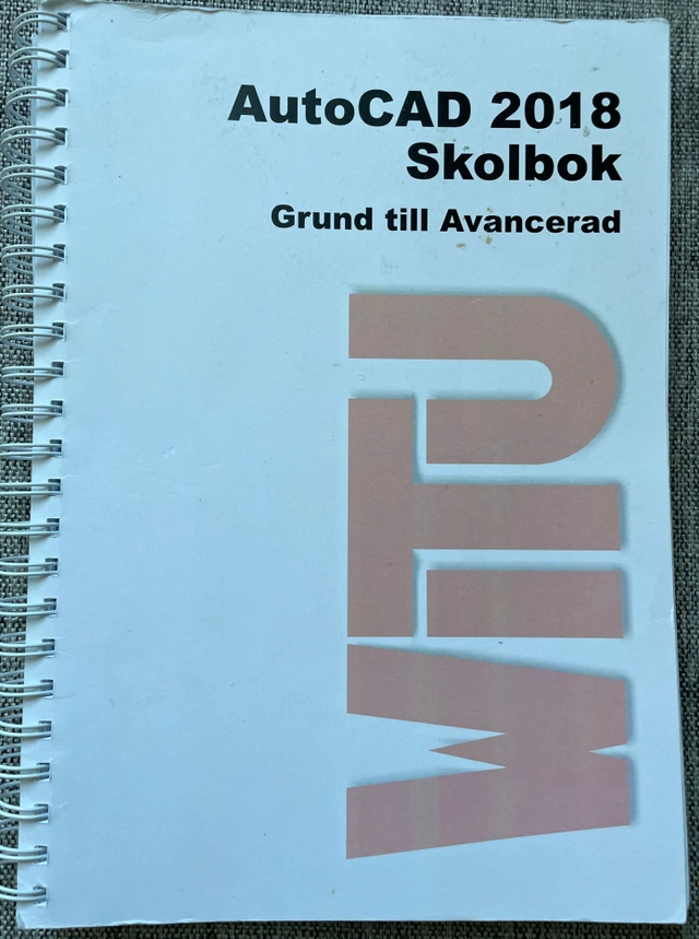 AutoCAD 2018 skolbok : grund till avancerad; Stefano d'Elia; 2017