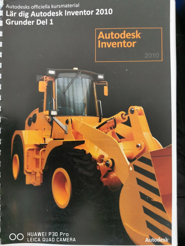 Autodesk Inventor 2010 Grunder del 1; Autodesk, Inc.; 2010