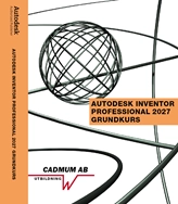 Autodesk Inventor 2027 Grundkurs; Johan Wedeen; 2026