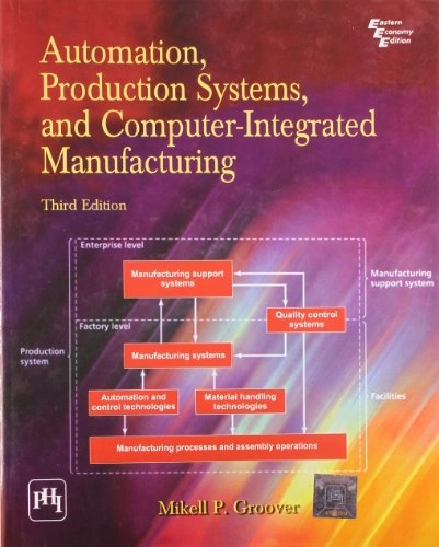 Automation, Production Systems, and Computer-integrated Manufacturing; Mikell P. Groover; 2007