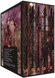 Äventyrsklassiker (box). Robinson Crusoe ; Skattkammarön ; Robin Hood ; Jorden runt på 80 dagar ; De tre musketörerna; Daniel Defoe, Alexandre d. ä. Dumas, Rosemary Sutcliff, Robert Louis Stevenson, Jules Verne; 2011