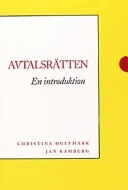 Avtalsrätten; Christina Ramberg; 1999