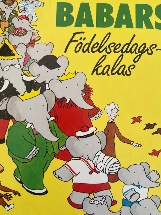 Babars födelsedagskalas; Laurent de Brunhoff; 1988