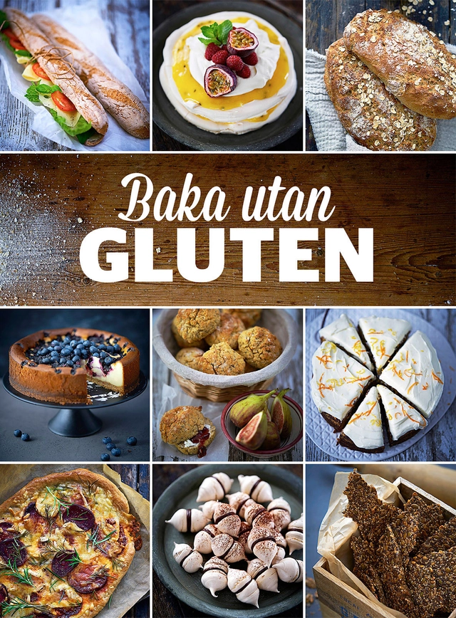 Baka utan gluten; Elisabeth Johansson; 2016