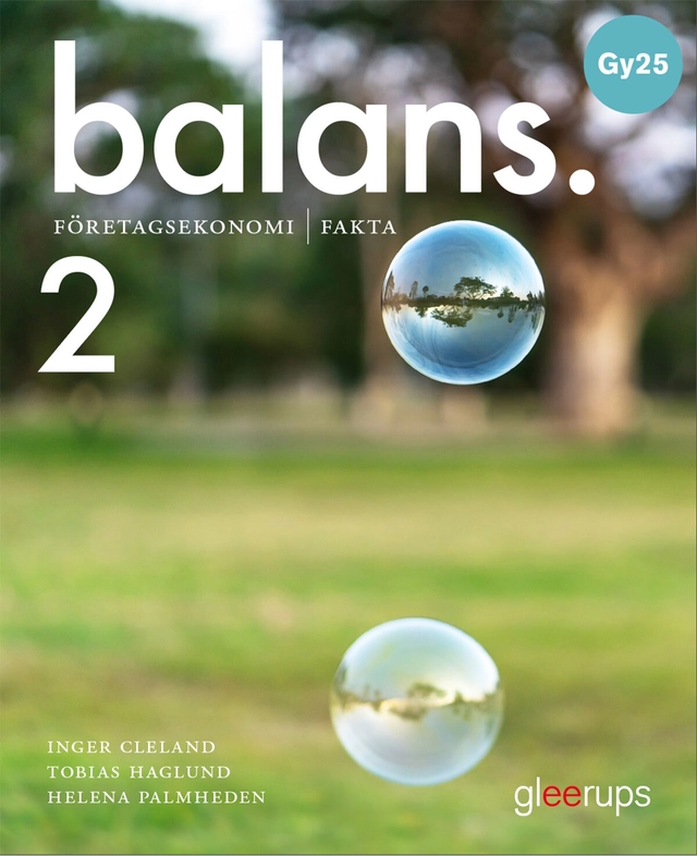 Balans Företagsekonomi 2 - Gy25; Inger Cleland, Tobias Haglund, Helena Palmheden; 2026