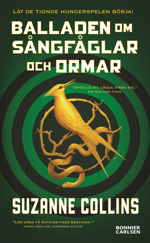 Balladen om sångfåglar och ormar; Suzanne Collins; 2021