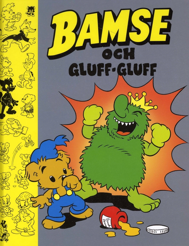 Bamse och Gluff-gluff; Lisbeth Wremby; 2008