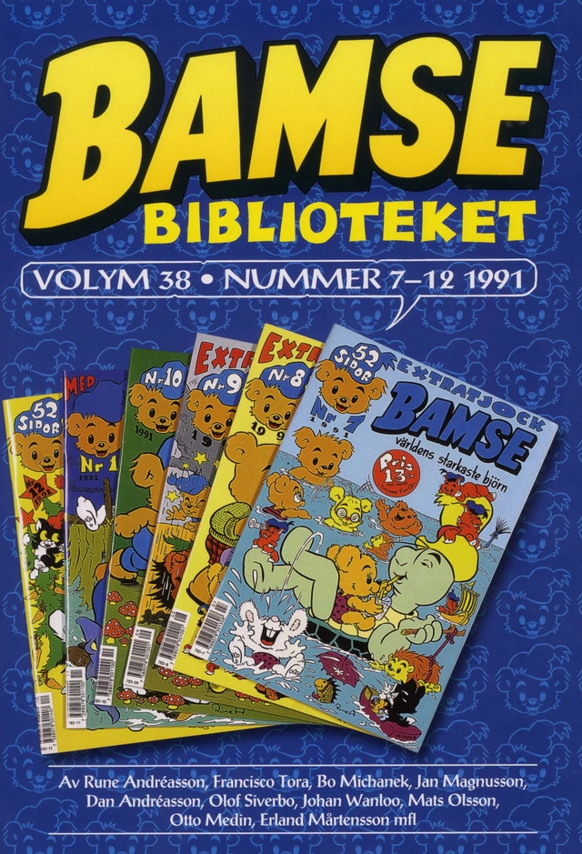 Bamsebiblioteket. Vol 38, Nummer 7-12 1991; Rune Andréasson; 2010