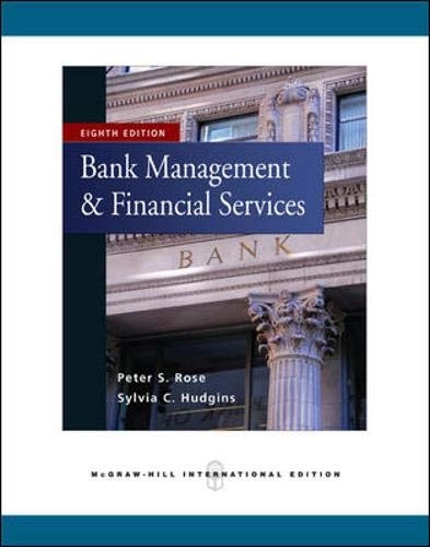 Bank management & financial services; Peter S. Rose; 2010