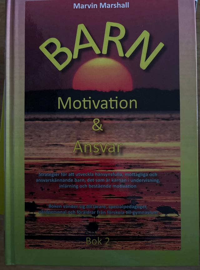 Barn, motivation & ansvar : strategier för att utveckla hänsynsfulla, mottagliga och ansvarskännande barn, det som är kärnan i undervisning, inlärning och bestående motivation; Marvin Marshall; 2016