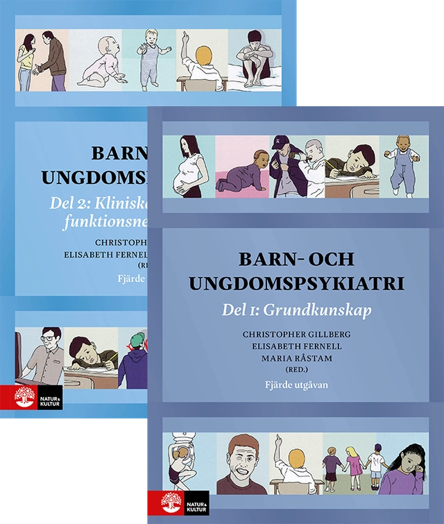 Barn- och ungdomspsykiatri Fjärde utgåvan Paket Del 1 + Del 2; Christopher Gillberg, Elisabeth Fernell, Maria Råstam; 2026