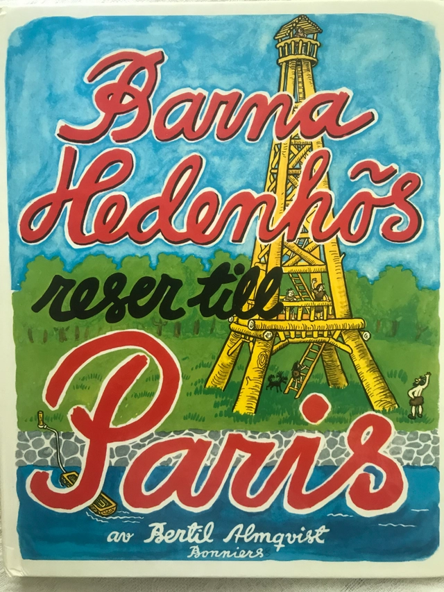 Barna Hedenhös reser till Paris; Bertil Almqvist; 1987