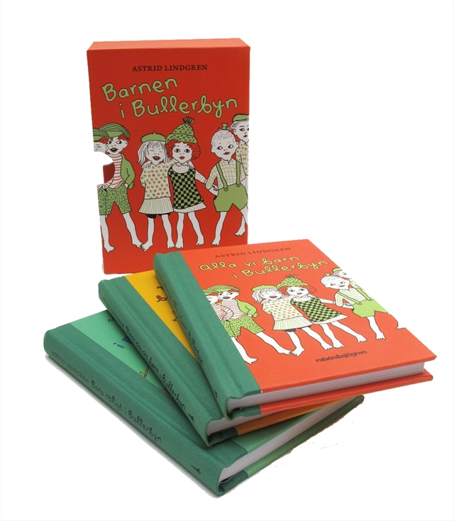 Barnen i Bullerbyn. Alla vi barn i Bullerbyn ; Mera om oss barn i Bullerbyn ; Bara roligt i Bullerbyn; Astrid Lindgren; 2012