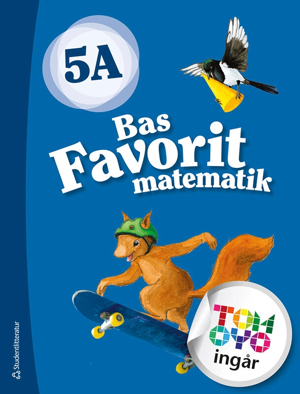 Bas Favorit matematik 5A; Jaana Karppinen, Jaana Ronkainen-Salminen, Päivi Kiviluoma, Päivi Kiviluoma, Timo Urpiola, Timo Urpiola; 2018