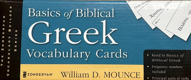 Basic of Biblical Greek/ Vocabulary Cards; William D. MOUNCE; 2009