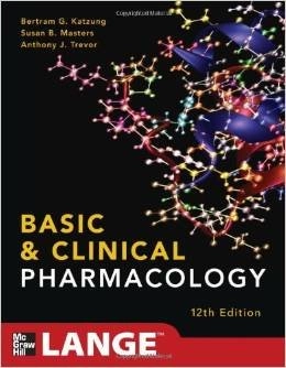 Basis and Clinical pharmacology; Lange; 2012