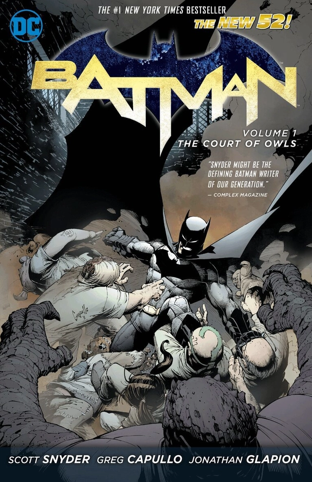 Batman vol 1. Court of Owls; Scott Snyder; 2013