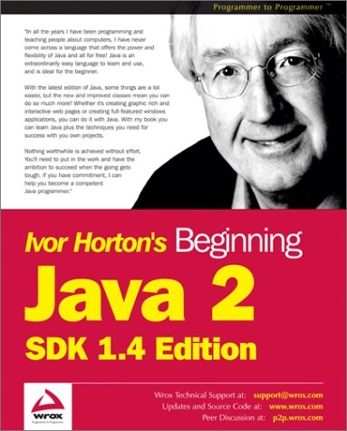 Beginning Java 2 : SDK 1; Ivor Horton; 2002