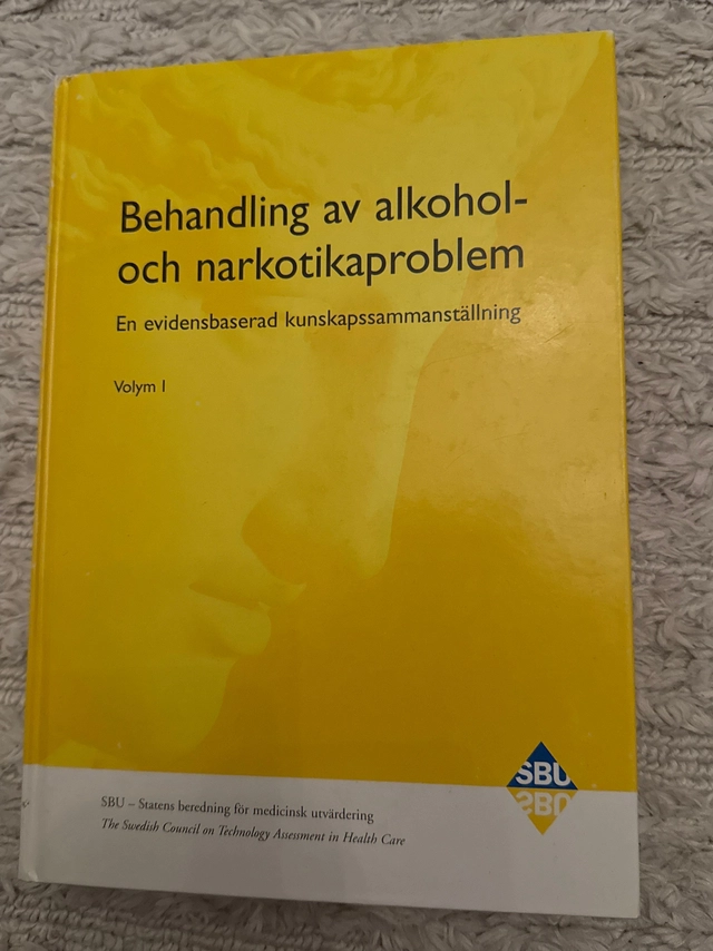 Behandling av alkohol- och narkotikaproblem : en evidensbaserad kunskapssammanställning; Statens beredning för medicinsk och social utvärdering; 2001