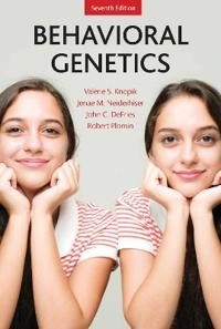 Behavioral genetics; Valerie S. Knopik; 2017