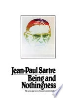 Being and nothingness : a phenomenological essay on ontology; Jean-Paul Sartre; 1993