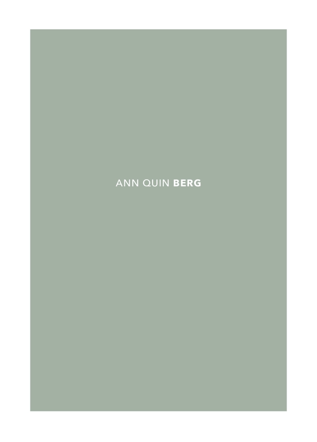 Berg; Ann Quin; 2022