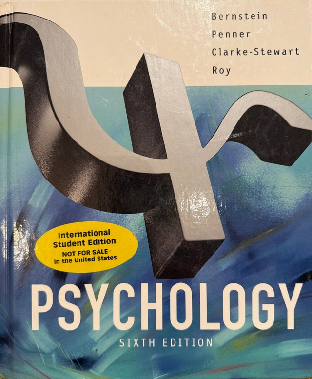 Bernstein Psychology Ise 6ed; Jake Bernstein; 2003
