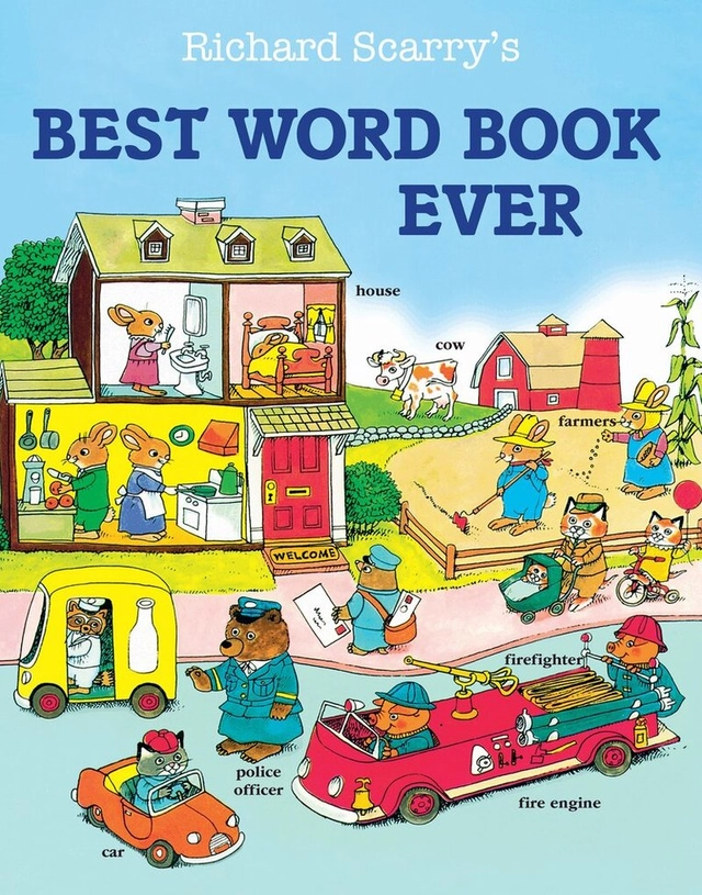 Best word book ever; Richard Scarry; 2013