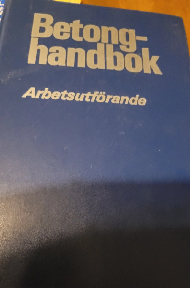 Betonghandbok; Ingvar Börtemark; 1980
