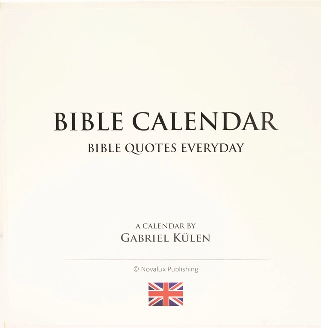 Bible calendar : bible quotes everyday; Gabriel Külen; 2021