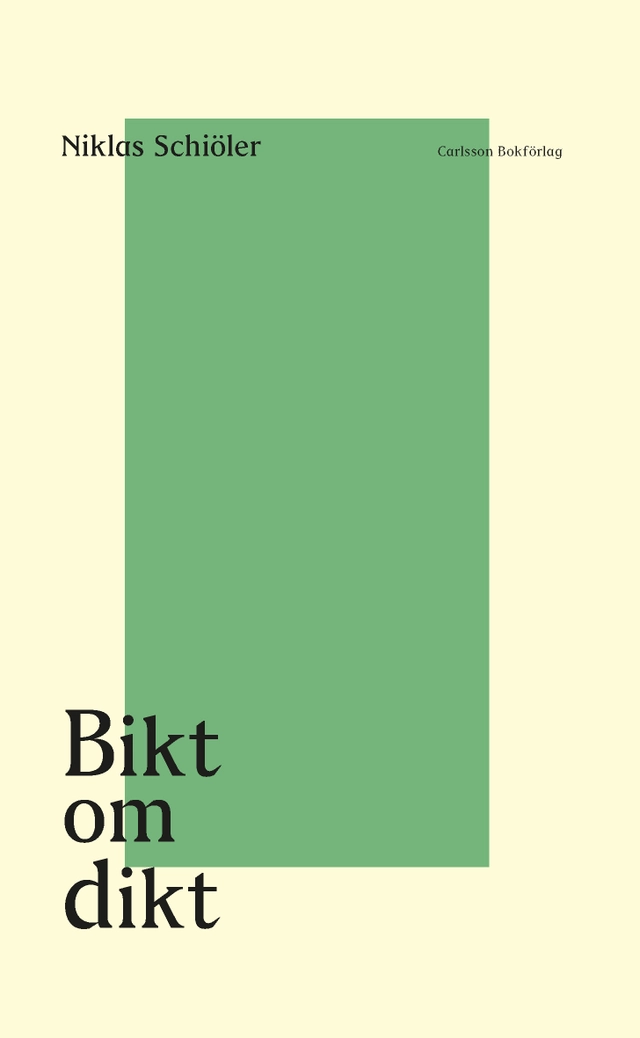 Bikt om dikt; Niklas Schiöler; 2021