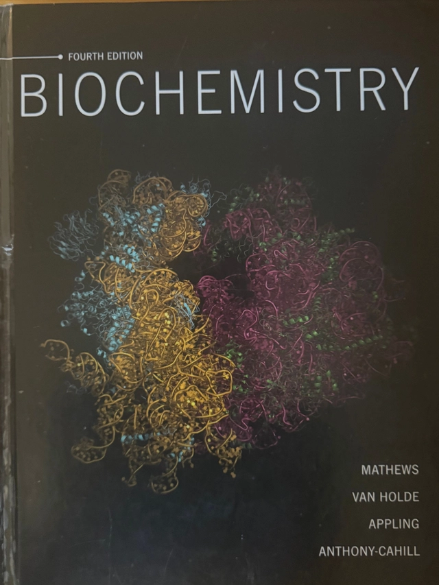 Biochemistry; Christopher K. Mathews; 2013