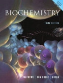 Biochemistry; Christopher K. Mathews; 2000