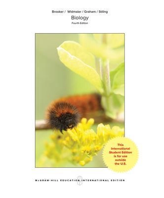 Biology; Robert J. Brooker, Eric P. Widmaier, Linda E. Graham, Peter D. Stiling; 2017