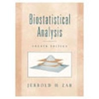 Biostatistical analysis; Jerrold Howard Zar; 1999
