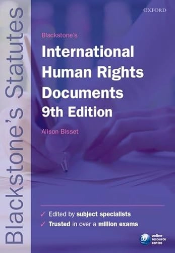 Blackstone's international human rights documents; Alison Bisset; 2014