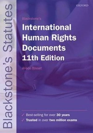 Blackstone's international human rights documents; Alison Bisset; 2018