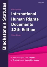 Blackstone's international human rights documents; Alison Bisset; 2020